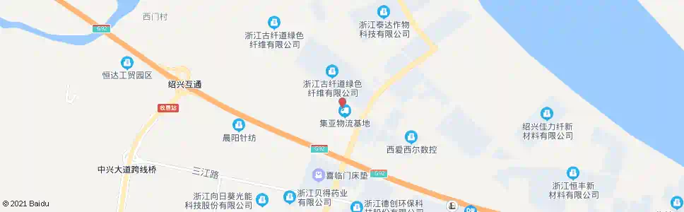 绍兴钢材市场_公交站地图_绍兴公交_妙搜公交查询2024