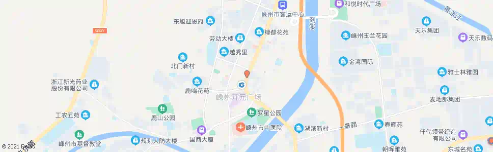 绍兴老北站_公交站地图_绍兴公交_妙搜公交查询2024