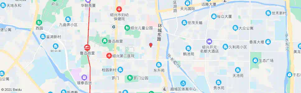 绍兴花园新村_公交站地图_绍兴公交_妙搜公交查询2024