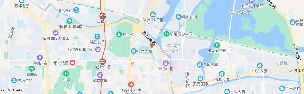 绍兴白马新村_公交站地图_绍兴公交_妙搜公交查询2024