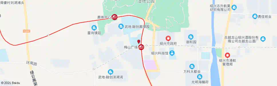 绍兴游泳馆_公交站地图_绍兴公交_妙搜公交查询2024