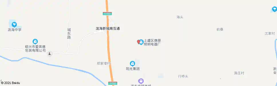 绍兴华东村_公交站地图_绍兴公交_妙搜公交查询2024