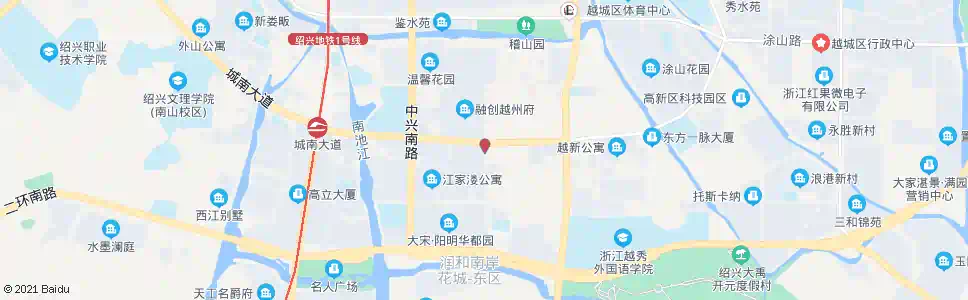 绍兴东光村路口_公交站地图_绍兴公交_妙搜公交查询2024