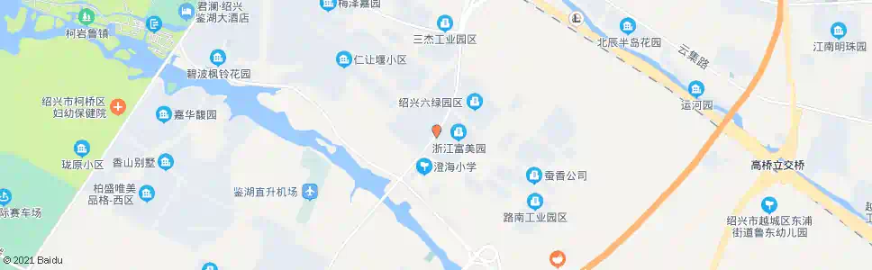 绍兴澄湾路口_公交站地图_绍兴公交_妙搜公交查询2024