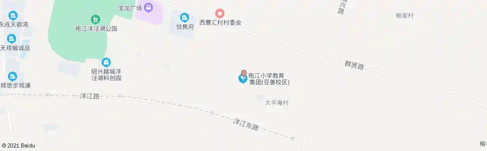 绍兴豆姜村_公交站地图_绍兴公交_妙搜公交查询2024