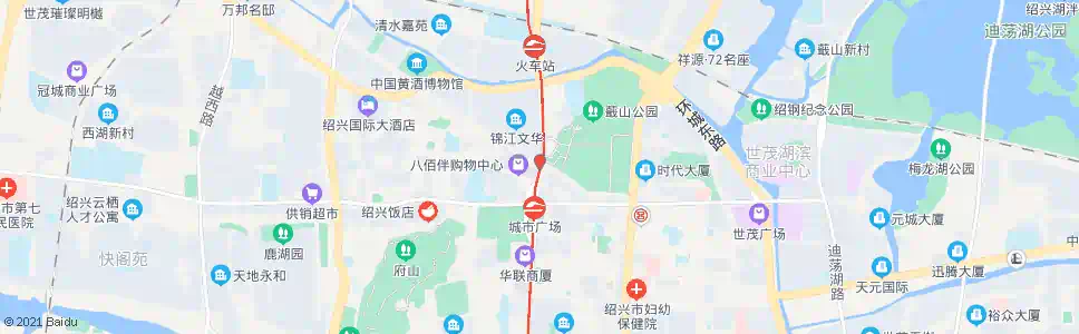 绍兴第五医院_公交站地图_绍兴公交_妙搜公交查询2024