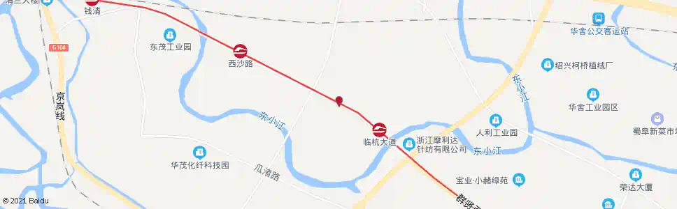 绍兴万绣路口_公交站地图_绍兴公交_妙搜公交查询2024