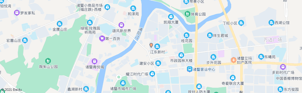 绍兴江东新村_公交站地图_绍兴公交_妙搜公交查询2024