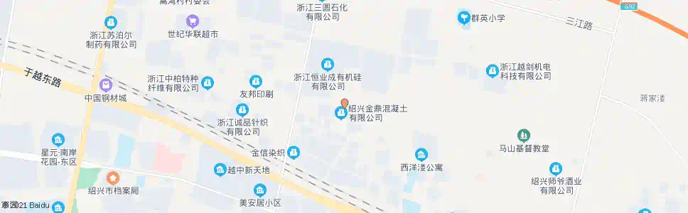 绍兴陶家埭村委_公交站地图_绍兴公交_妙搜公交查询2024