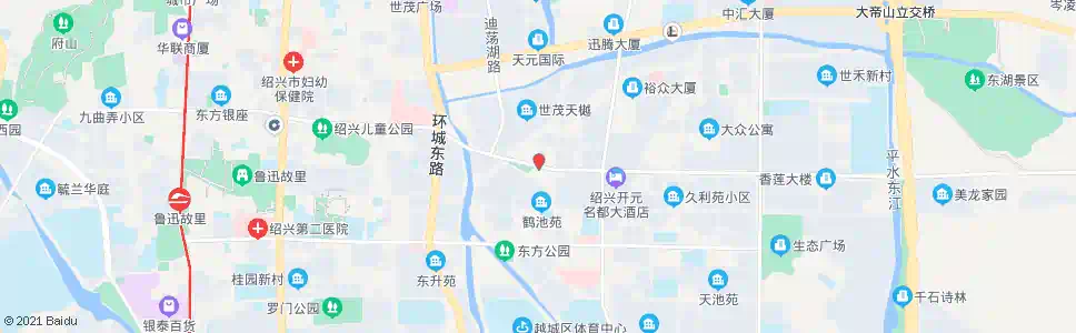 绍兴人民路剡溪路口_公交站地图_绍兴公交_妙搜公交查询2024