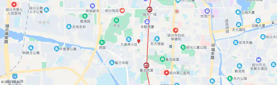 绍兴鲁迅小学_公交站地图_绍兴公交_妙搜公交查询2024