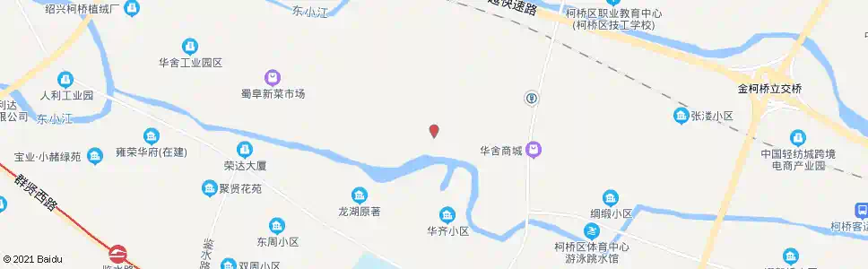 绍兴西华小学_公交站地图_绍兴公交_妙搜公交查询2024