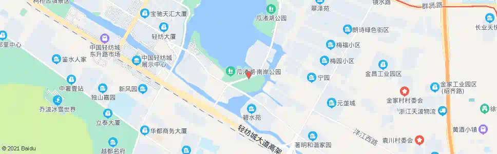 绍兴湖中园_公交站地图_绍兴公交_妙搜公交查询2024