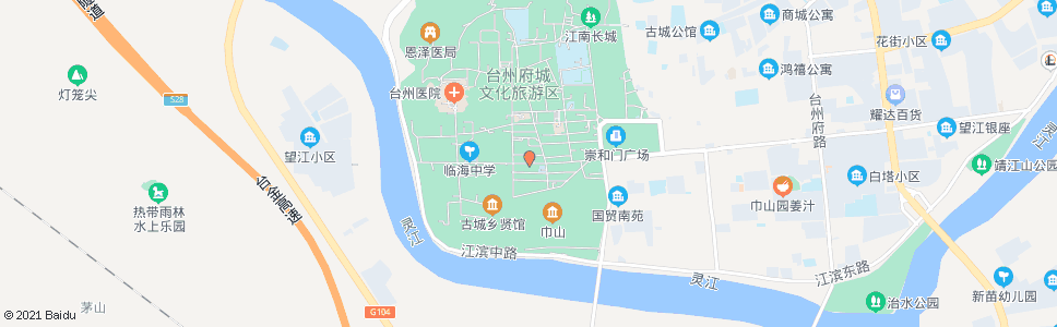 台州中心菜场_公交站地图_台州公交_妙搜公交查询2024