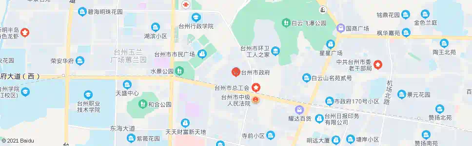 台州区政府_公交站地图_台州公交_妙搜公交查询2024