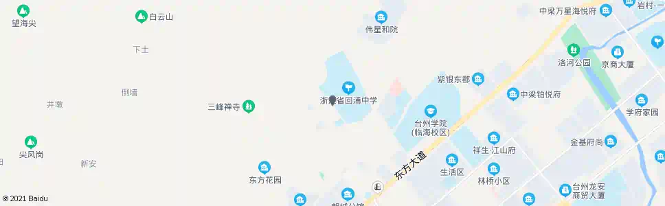 台州三峰村_公交站地图_台州公交_妙搜公交查询2024