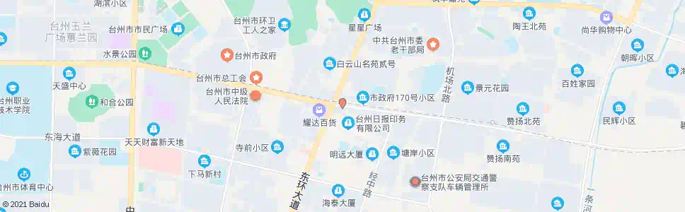 台州香溢大酒店_公交站地图_台州公交_妙搜公交查询2024