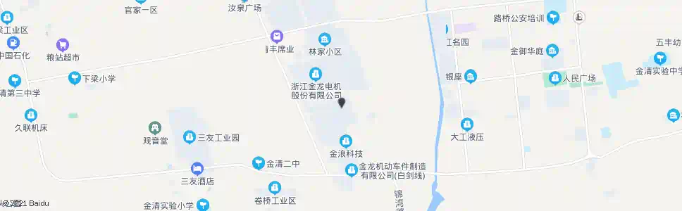 台州金龙电机_公交站地图_台州公交_妙搜公交查询2024