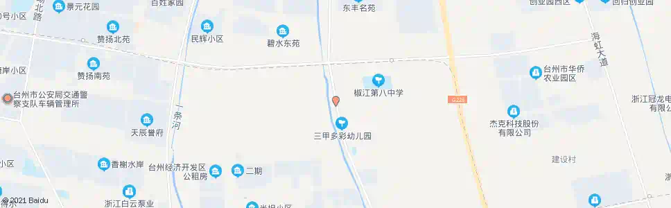 台州飞龙村_公交站地图_台州公交_妙搜公交查询2024