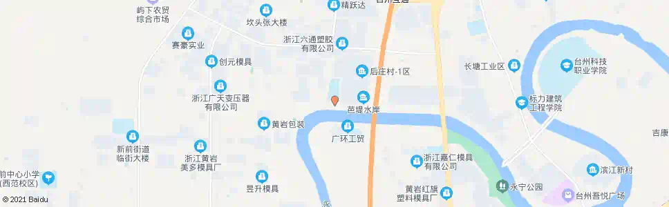 台州北城小学_公交站地图_台州公交_妙搜公交查询2024