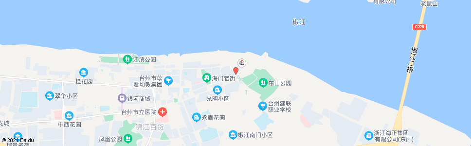 台州北门路_公交站地图_台州公交_妙搜公交查询2024