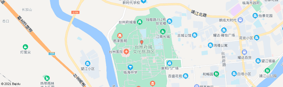 台州哲商小学_公交站地图_台州公交_妙搜公交查询2024