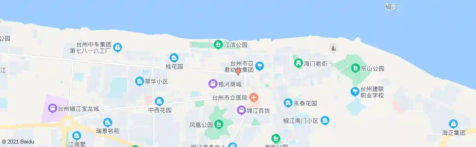 台州椒江大酒店_公交站地图_台州公交_妙搜公交查询2024