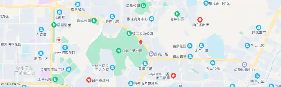 台州白云山加油站_公交站地图_台州公交_妙搜公交查询2024