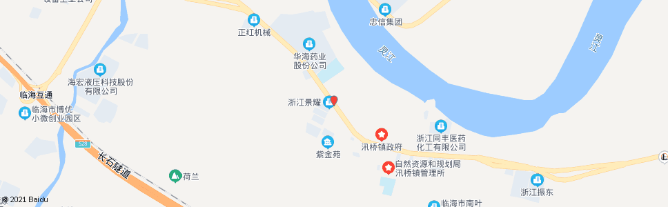 台州利庄村_公交站地图_台州公交_妙搜公交查询2024