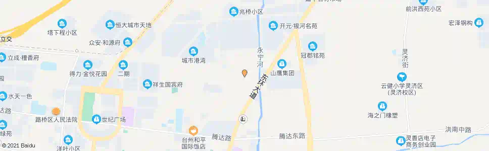 台州上洋桥_公交站地图_台州公交_妙搜公交查询2024