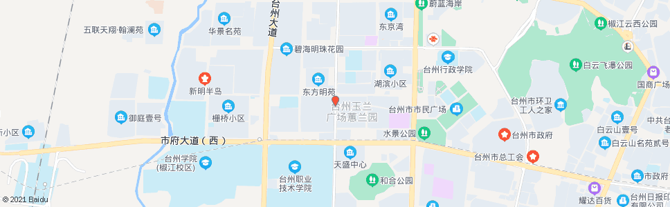 台州高教园区(东)_公交站地图_台州公交_妙搜公交查询2024