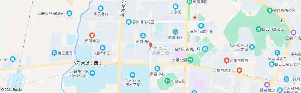 台州高教园区(东)_公交站地图_台州公交_妙搜公交查询2024