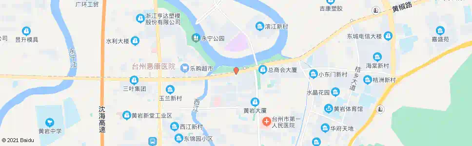 台州黄岩区政府北_公交站地图_台州公交_妙搜公交查询2024