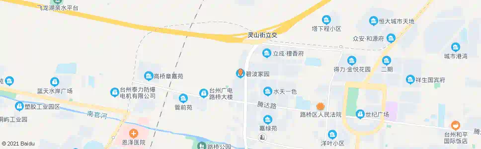 台州碧园小区_公交站地图_台州公交_妙搜公交查询2024