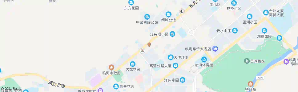 台州耀达商场_公交站地图_台州公交_妙搜公交查询2024