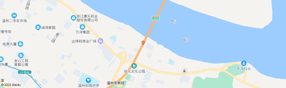 温州大桥下_公交站地图_温州公交_妙搜公交查询2024