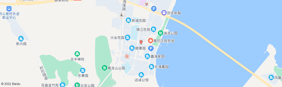 舟山龙门公寓_公交站地图_舟山公交_妙搜公交查询2024