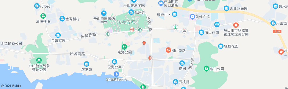 舟山新村2_公交站地图_舟山公交_妙搜公交查询2024