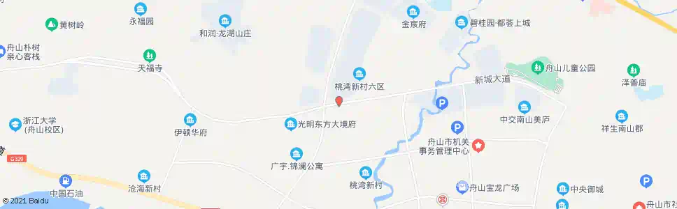 舟山东方润园_公交站地图_舟山公交_妙搜公交查询2024